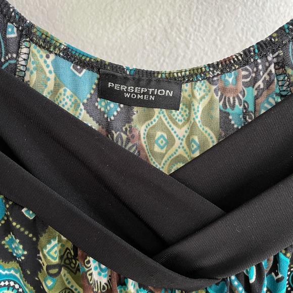 Perseption Women’s Blouse Large - Picture 6 of 7